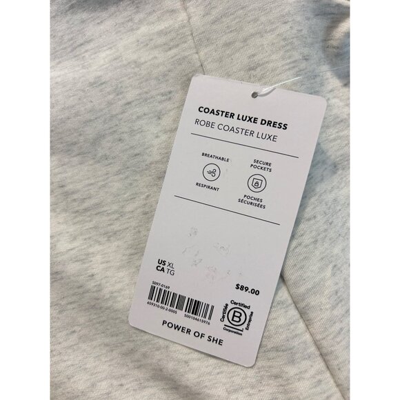 ATHLETA Coaster Luxe Dress Fog Heather Gray NWT Various sizes - Picture 8 of 10